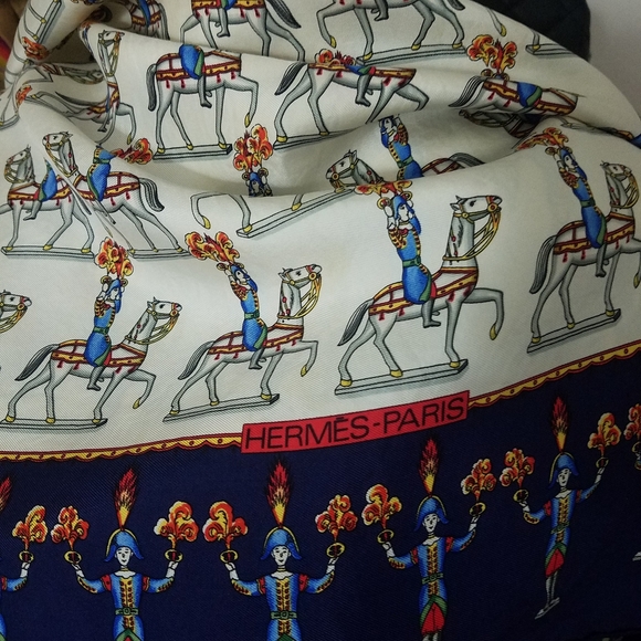 Hermes Accessories - Vintage Hermes Scarf